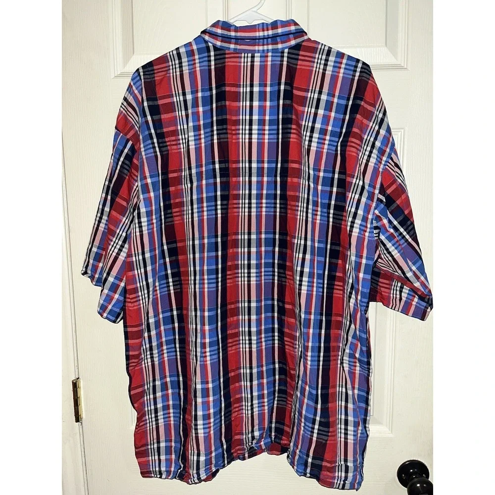 Polo Ralph Lauren Shirt Mens‎ XL White Blue Red Color Pony Preppy Pocket